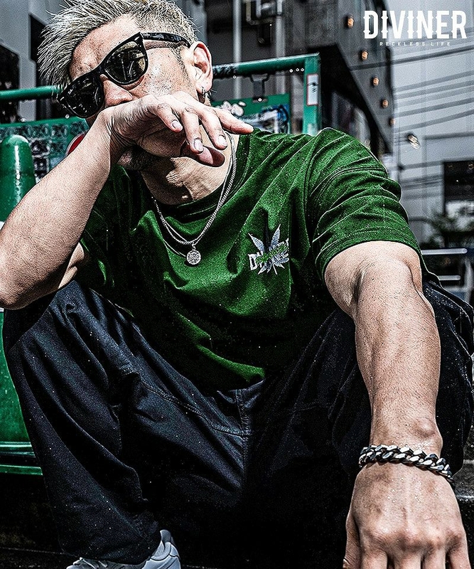 Weed TEE(ダークグリーン)