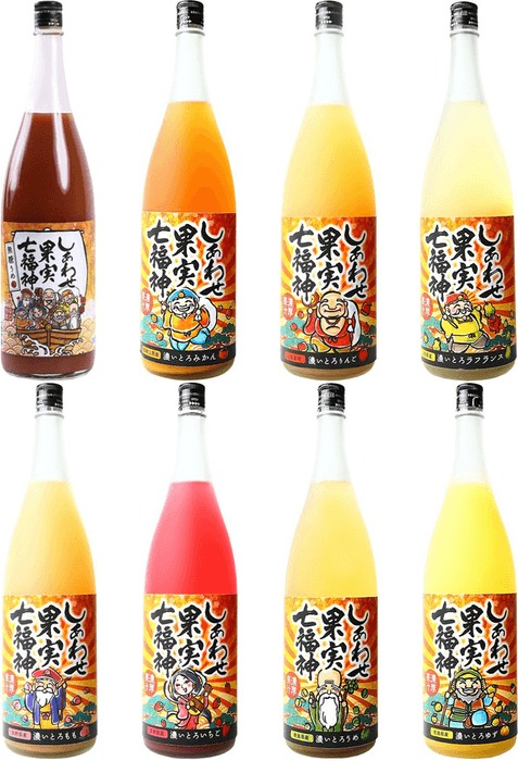 北のさくら しあわせ果実 七福神 各種