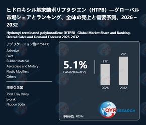 ヒドロキシル基末端ポリブタジエン（HTPB）の産業動向：2026-2032年市場規模、生産拠点の変化、需要分析と未来予測