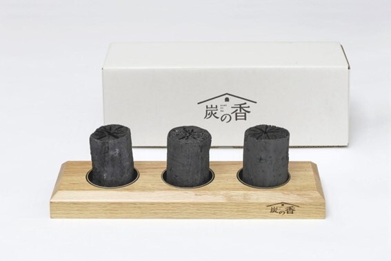 販売中の炭インテリア「炭の香」