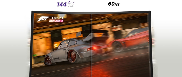高速リフレッシュレート144Hz