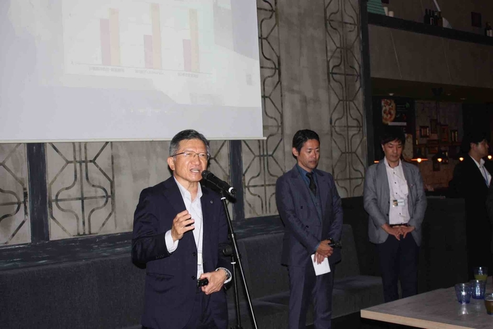 記念パーティ(ららぽーと豊洲)来賓者ご挨拶