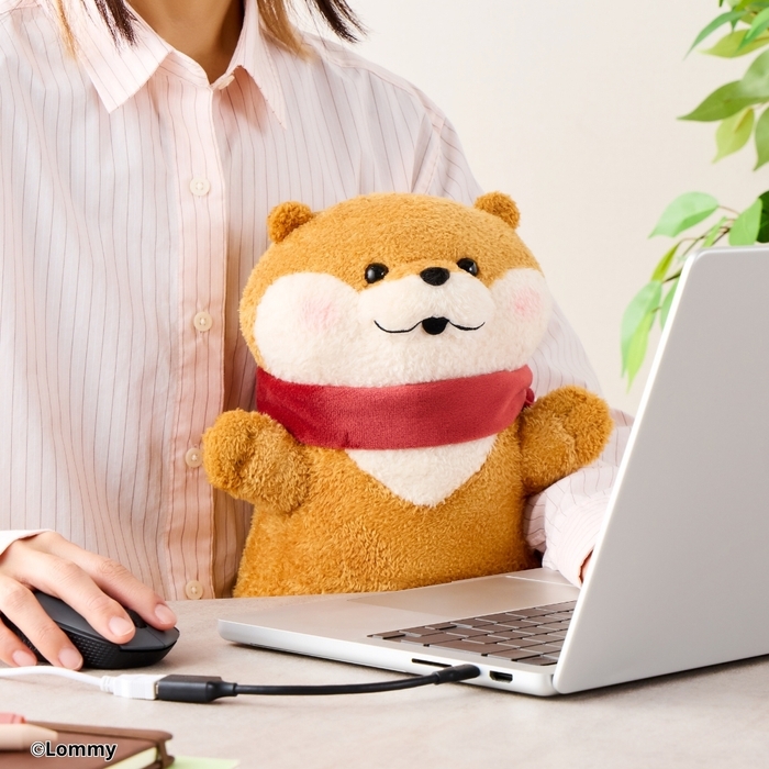 あったかぬいぐるみ　可愛い嘘のカワウソ　イメージ1