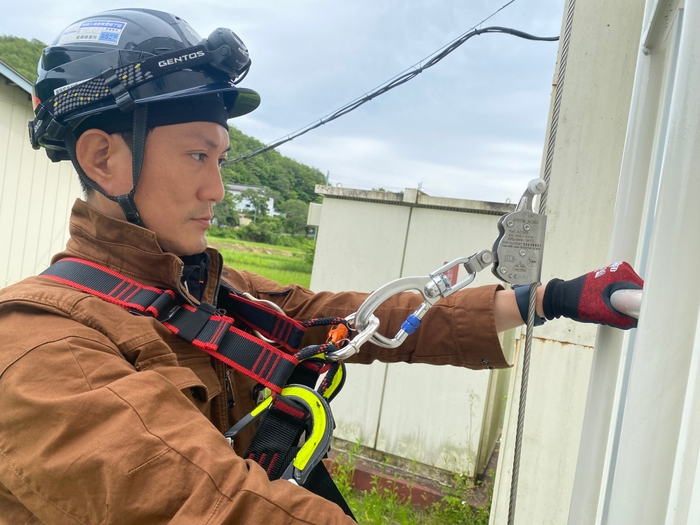 サムズアップスライダー使用イメージ