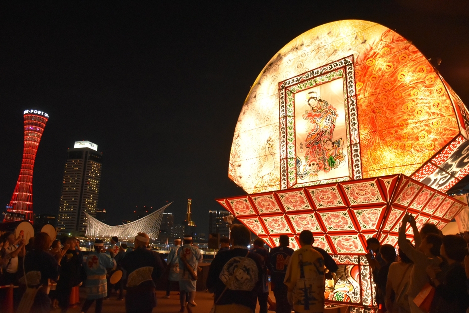 弘前ねぷたin神戸(昨年の様子)