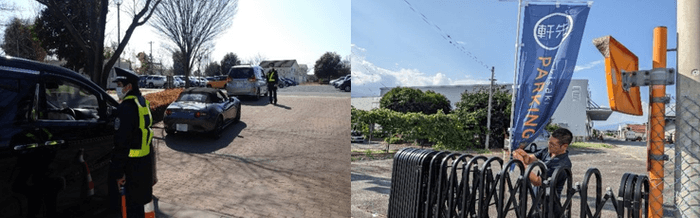 現地設営・運営の様子