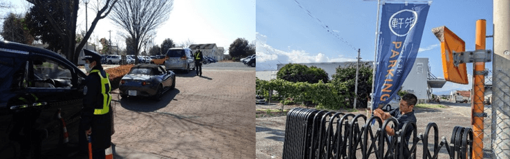 現地設営・運営の様子