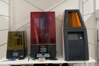 義歯複製の3Dプリンター