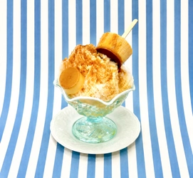 秋田で味わう、たまご専門店の“プリンを食べる”かき氷　 「トリプルプリンかき氷」7月18日より販売開始