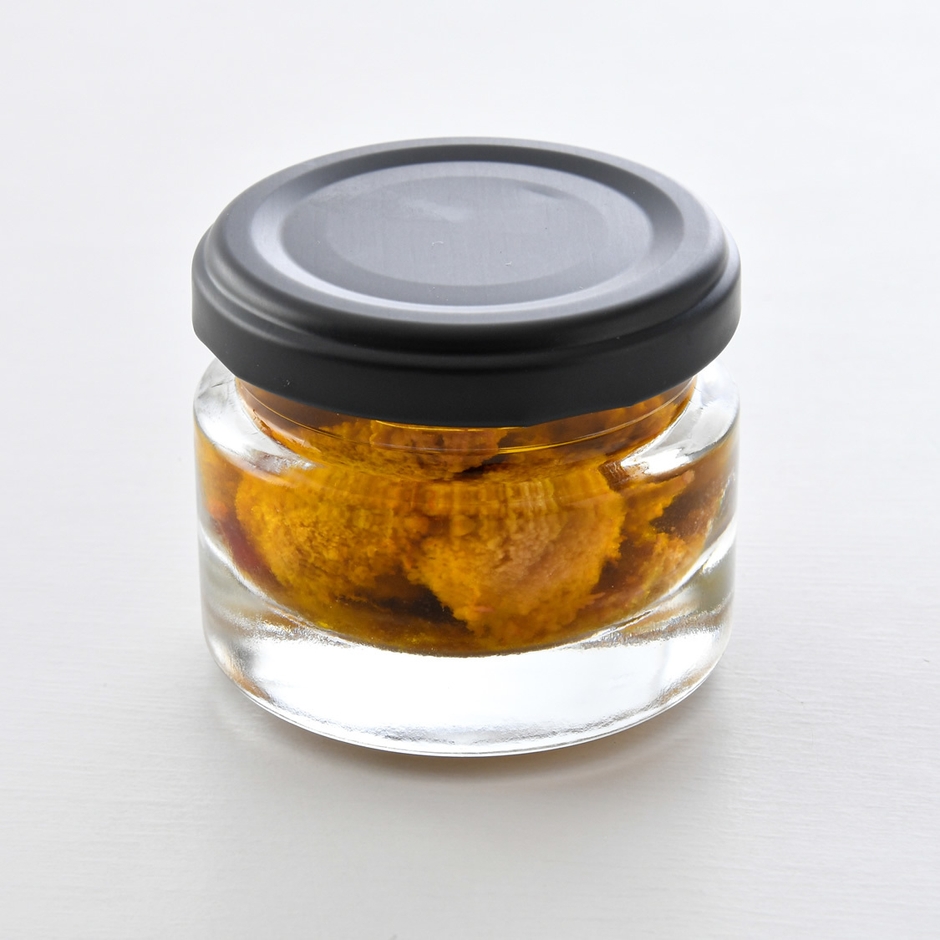 雲丹のアヒージョ_2