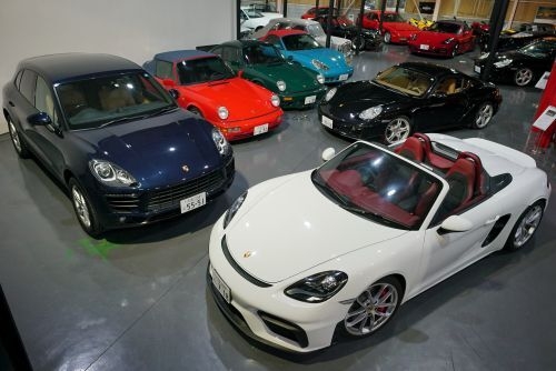 ポルシェレンタルの展示場