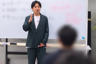 セカンドポジションについて講義する槙尾ユウスケ氏