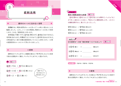 基礎編と応用編に分かれています　イラスト：パク・ミソ