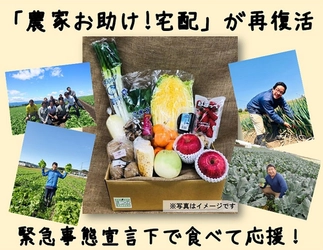 緊急事態宣言下でも食べて農家を応援！株式会社まつのが 「農家お助け！宅配」サービスを1/14より再開！