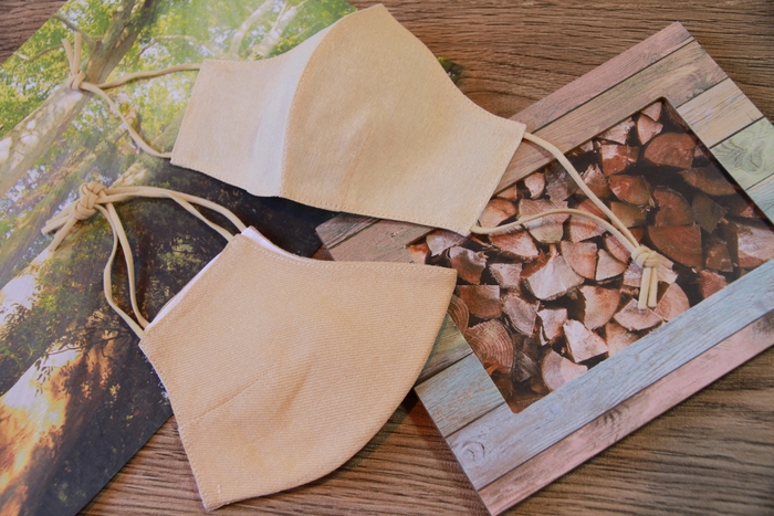 森から生まれたMOKU-NUNOマスク