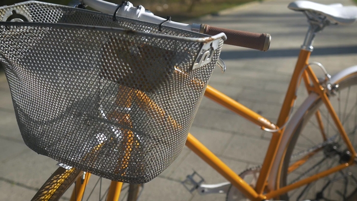 旧式自転車ホルダー:カゴ