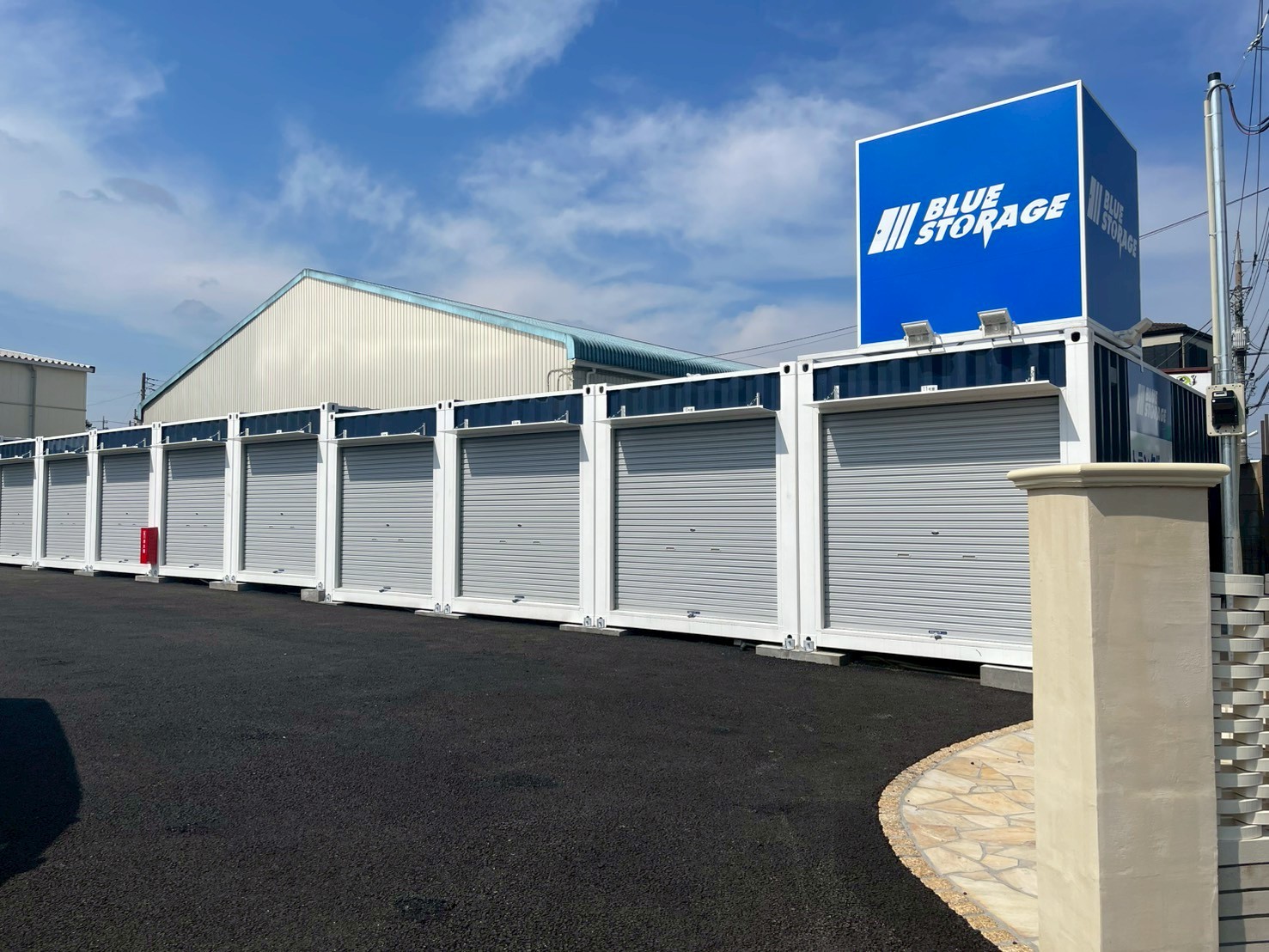電気設備付きトランクルーム
【ブルーストレージ東村山市久米川町５丁目】が
東村山市久米川町にOPEN！！
