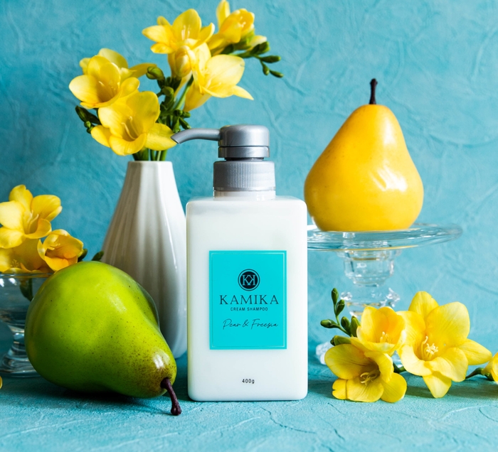 洋梨&フリージアの香りクリームシャンプー
