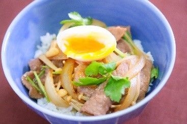 トリプルケア牛丼