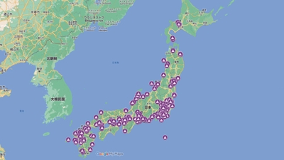 プラごみ流出マップイメージ