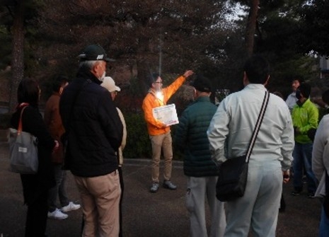 夜間避難体験会(過去開催の様子)