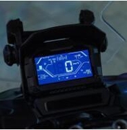 反転表示液晶の多機能メータ   