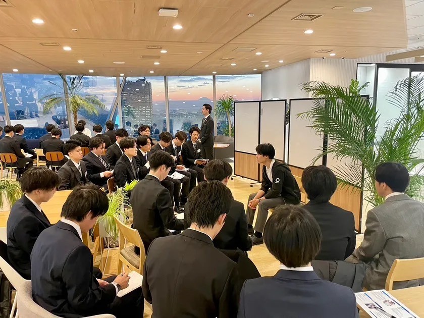 提携企業との就職イベントの様子1