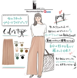 内田理央も、感激しっぱなし！「すごくない？！超画期的！！」　 好きな長さに自分で切るだけのセルフカットプリーツワイドパンツ！ TOKYO FM「Qoo10 presents 内田理央の明日、なに着よ？」