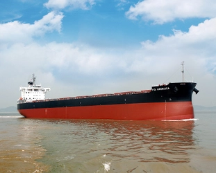 TSUNEISHI GROUP (ZHOUSHAN) SHIPBUILDING, Inc., is a partner of the Tsuneishi Shipbuilding as Overseas Group Company, delivered the 198th KAMSARMAX bulk carrier successfully to the ship owner.