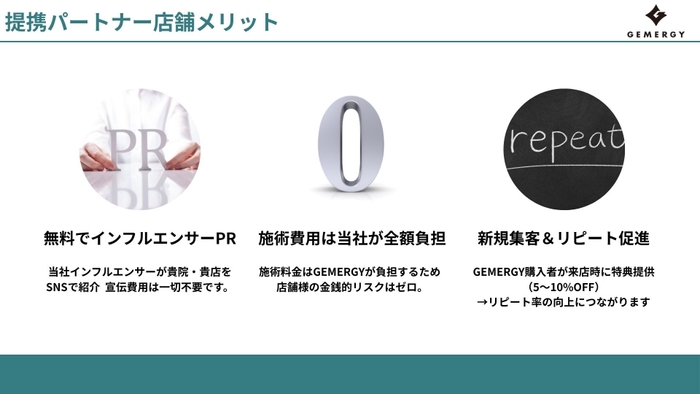 パートナー店舗メリット