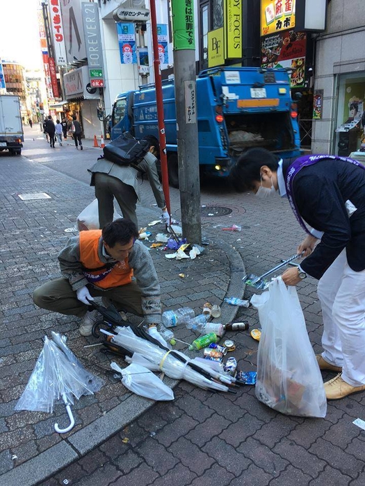 『渋谷周辺清掃奉仕活動』4