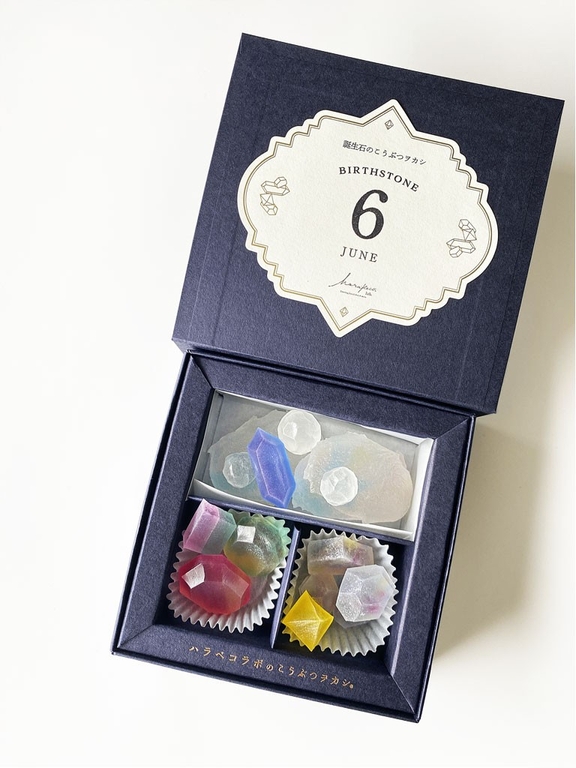 6月のこうぶつヲカシ-誕生石Pearl-