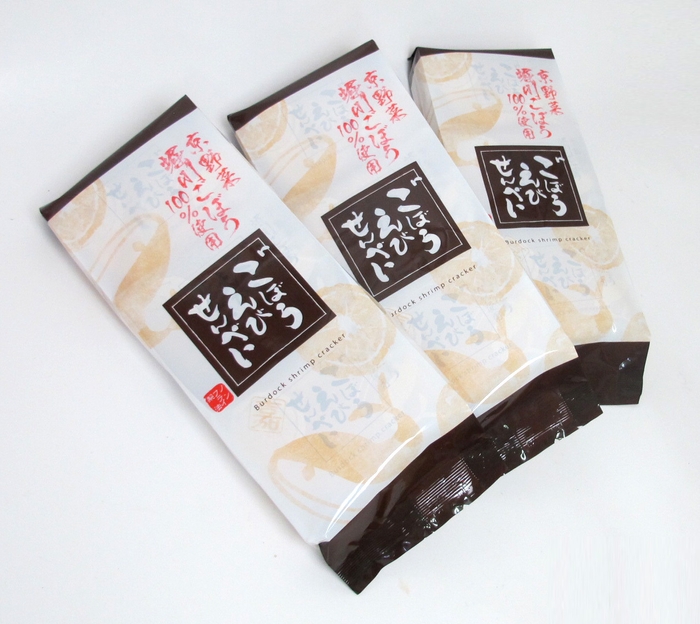 堀川ごぼうえびせんべい:袋タイプ