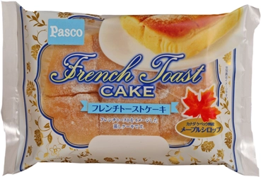 “フレンチトースト&#215;蒸しケーキ”の組合せで大好評！Pasco「フレンチトーストケーキ」2015年8月1日リニューアル発売