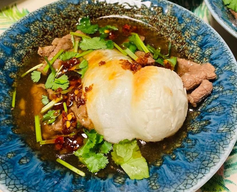 ▲ビーフ・パレ（牛肉のスパイス煮込み）