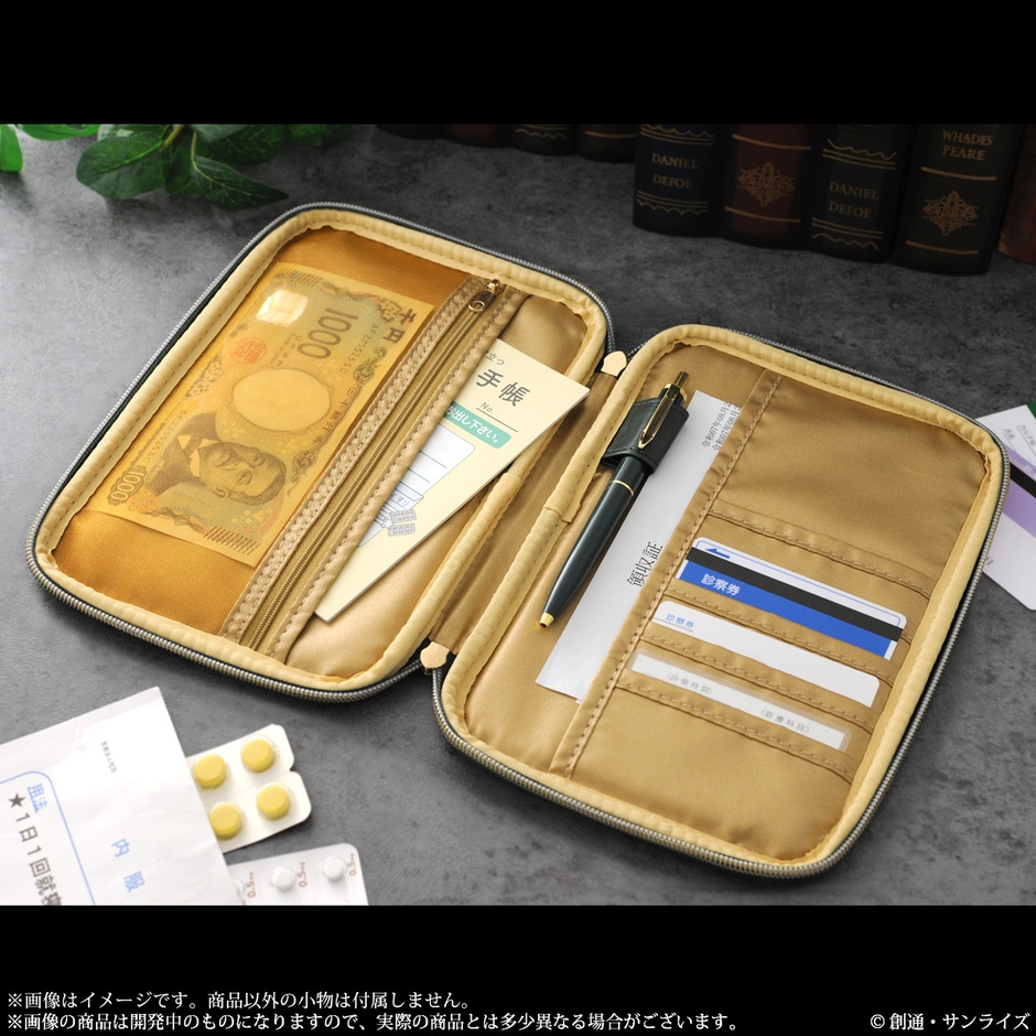 機動戦士ガンダム お薬手帳ケース(ザビ家仕様)商品イメージ1