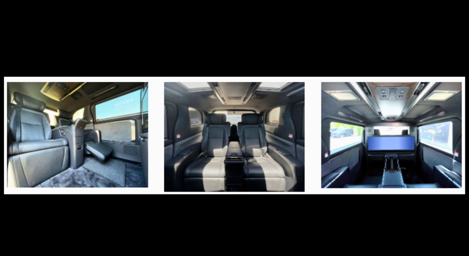 レクサスLM車内