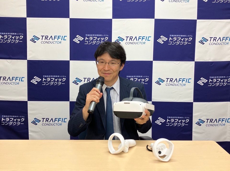 トラフィックコンダクターを紹介する代表取締役の田中 一善