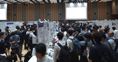 ROBOMECHポスター発表の様子