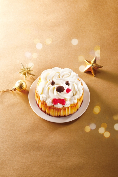 A WORKSいぬぬバスクチーズケーキ　クリスマス予約商品　イメージ画像