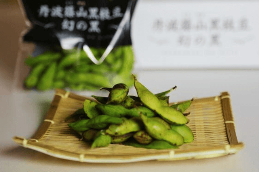 丹波篠山黒枝豆_笊盛り