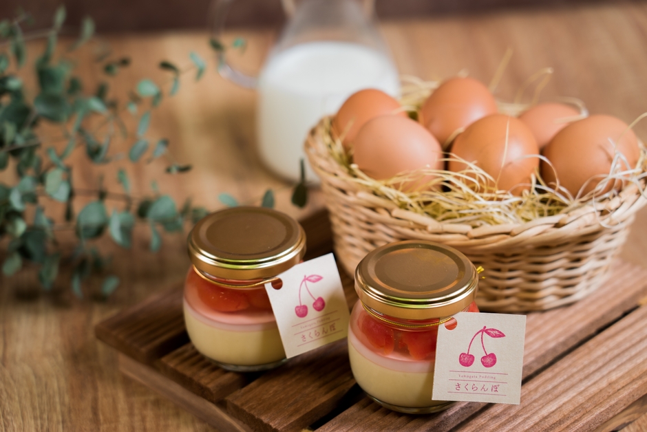 山形プリン さくらんぼ