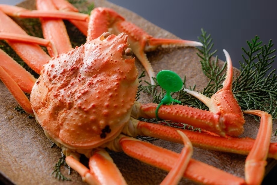 幻といわれる地蟹「間人蟹」ほか上質な蟹料理も多彩にご用意しております