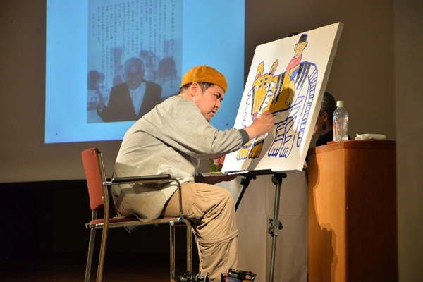 自閉の画家・太田宏介の作品を見ながらくつろげる カフェ併設ギャラリーを大丸福岡天神店にオープン　 ～どんなに大きな絵でも、迷いなく、下描きなしで描く。～