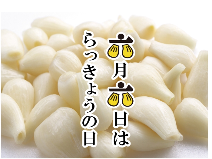 6月6日は「らっきょうの日」