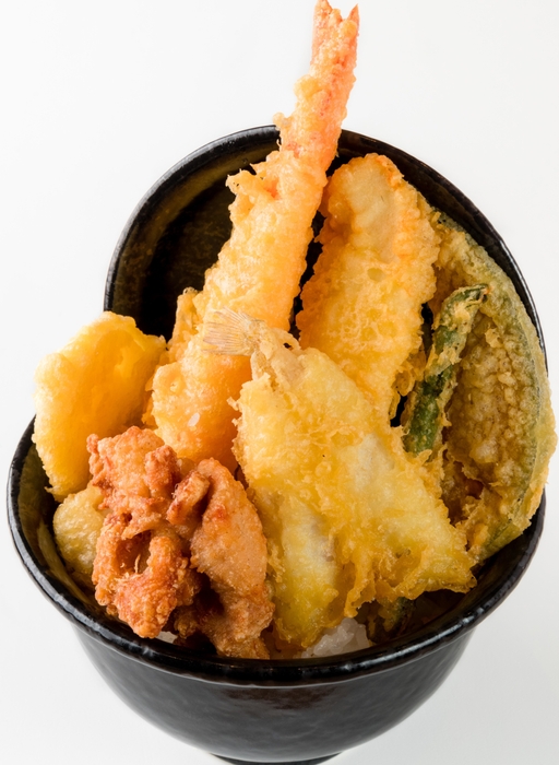 自慢の天からてん丼