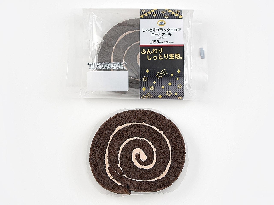 しっとりブラックココアロールケーキ　イメージ画像