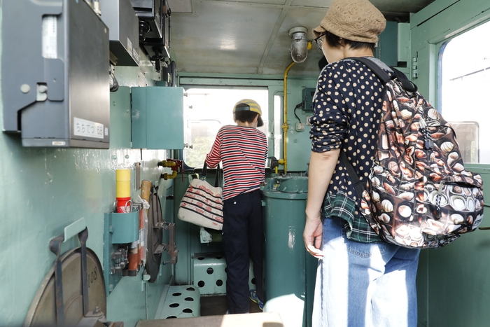 電気機関車運転台見学 イメージ