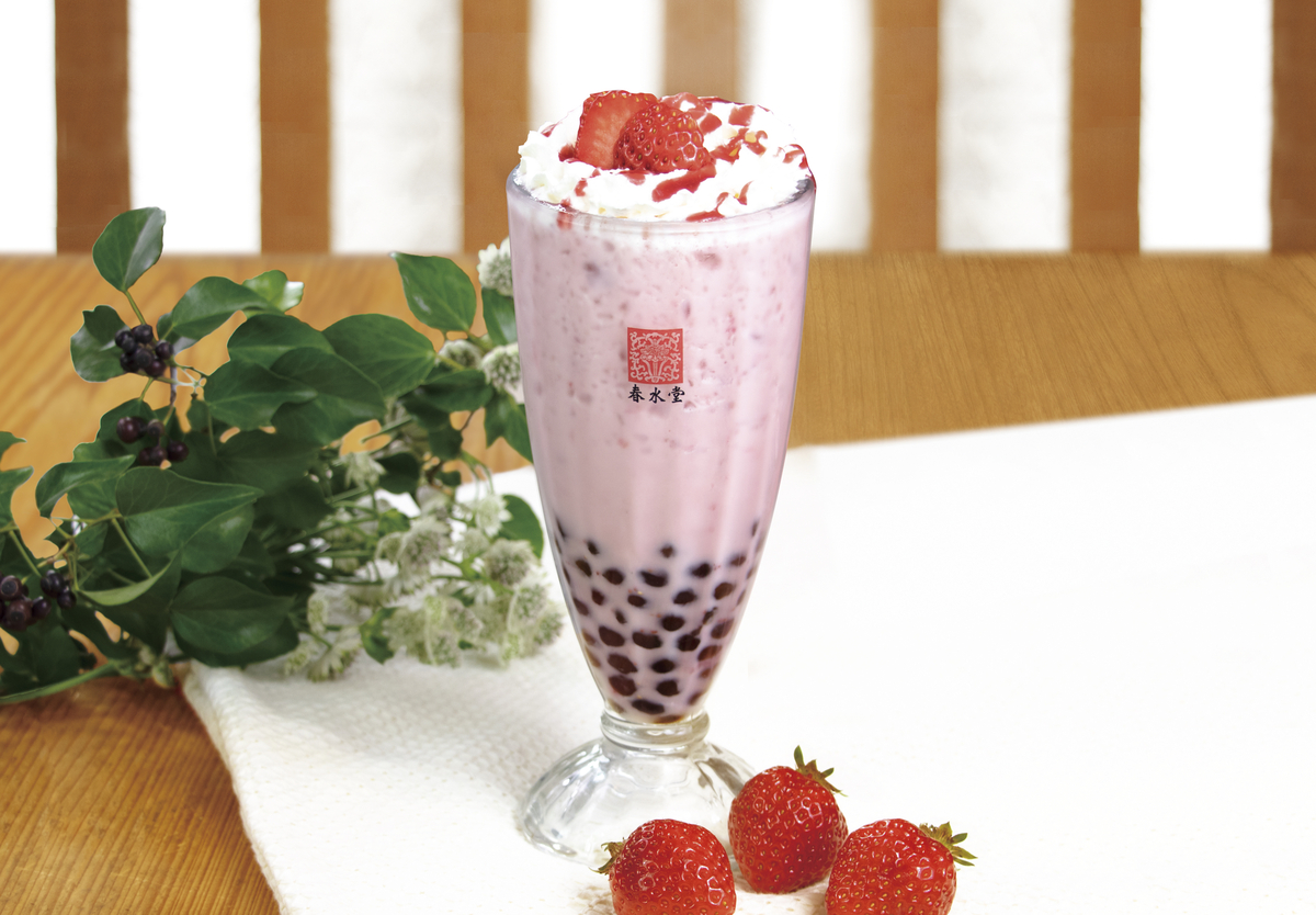 タピオカミルクティー発祥の台湾カフェ「春水堂（チュンスイタン）」 3/1(月)『タピオカ苺ミルクティー』『中華風ボロネーゼ』春季限定発売