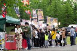 個性的な肉料理が大集合する「北海道肉祭」